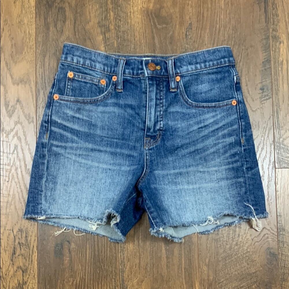 Madewell High-Rise Denim Cutoff Shorts
